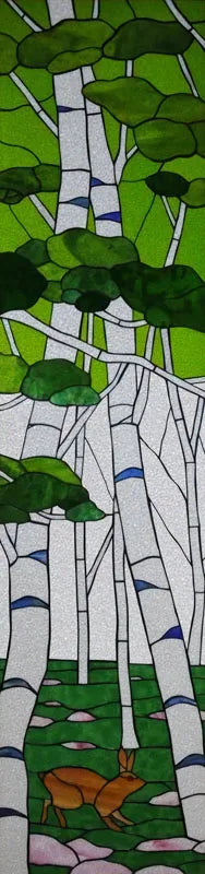 Custom Glass Window Film Static Cling,Stained Glass Films,Home Foil Stickers,Tree Pattern,Frosted For Bathroom Door,Home Decor