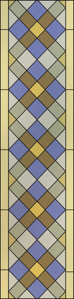 Frosted Stained Glass Window Film, Church Static Cling,Privacy Retro Door Sticker,Kitchen, Office, Home Decor, Customized