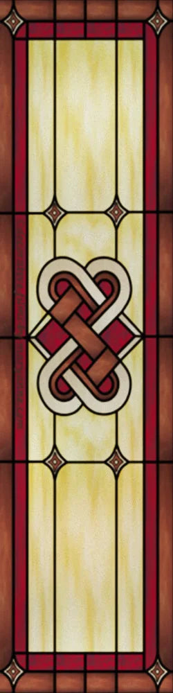 Custom Size Stained Glass Window Film, Frosted Privacy, Static Cling, Retro Matte,Door Sticker, Bathroom, Office, Home Decor