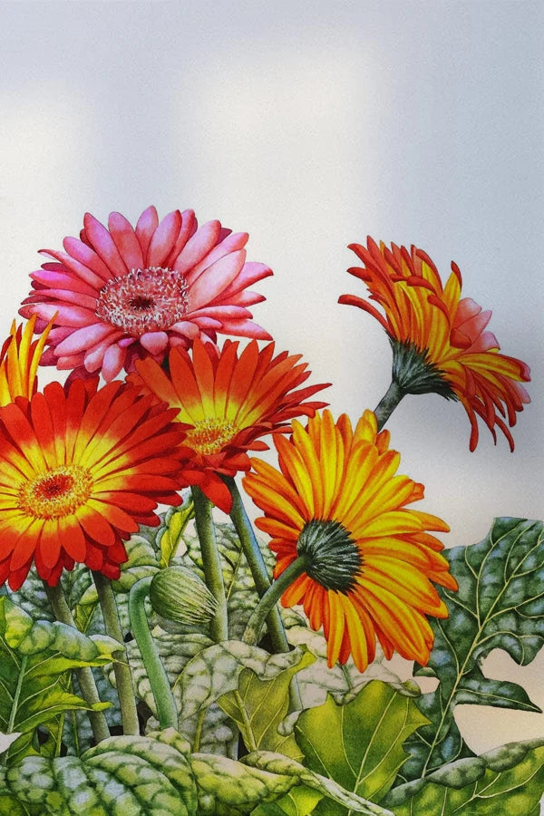 Frosted Stained Glass Window Film, Customized Decor Design, Flower Static Cling Sticker,Home Decor Foil, Treatment