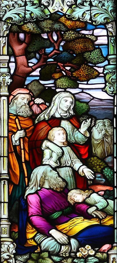 Custom size Window Stained Glass film Door sticker Christian Pictures Wall Stickers Glass decor church Jesus Poster