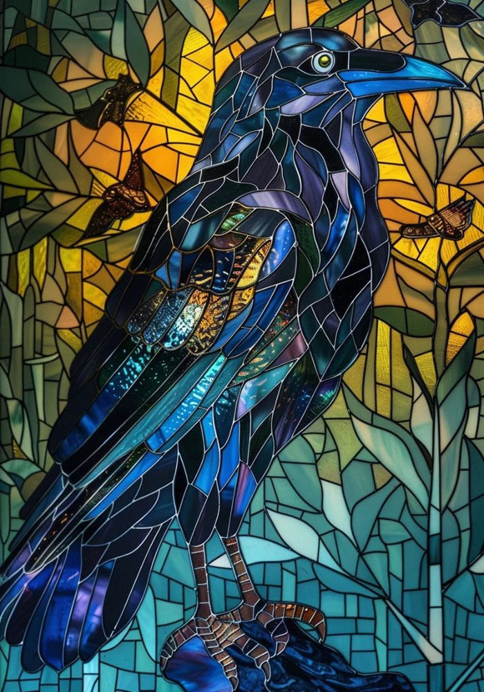 Customized Stained Glass Film Window Films,Static Cling Frosted Privacy Bird Eagle,Bathroom Kitchen Door Sticker