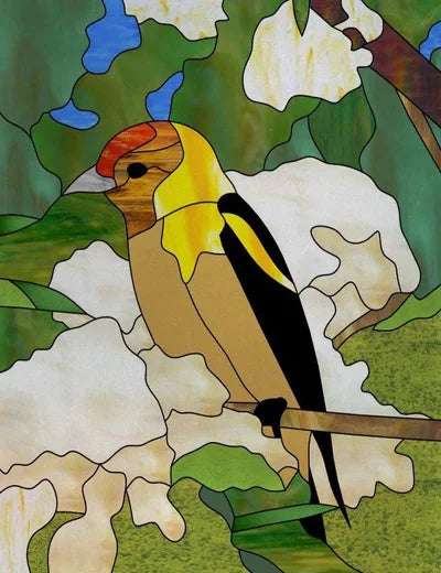 Custom Size Window Stained Glass Films,Bird,Peacock, Static Cling Stickers For Bathroom Bedroom Door Office Home Decor