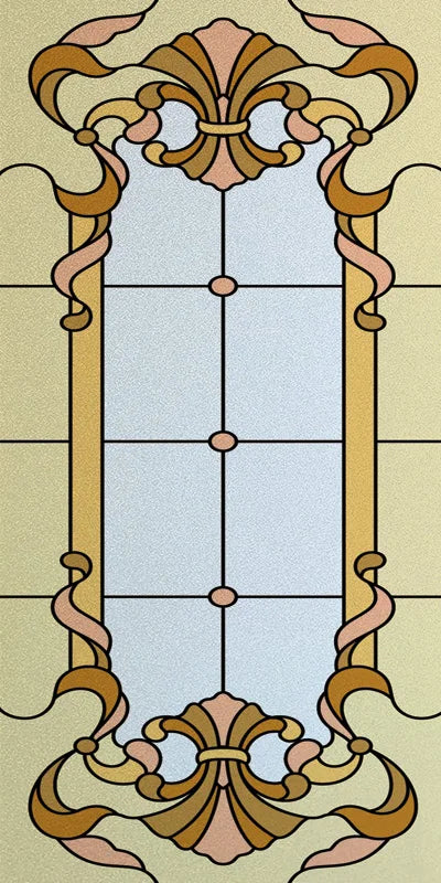 Window Film Frosted Stained Glass Films,Church Static Cling,Privacy Films,Door Sticker,for Kitchen Office Home Decor Customized