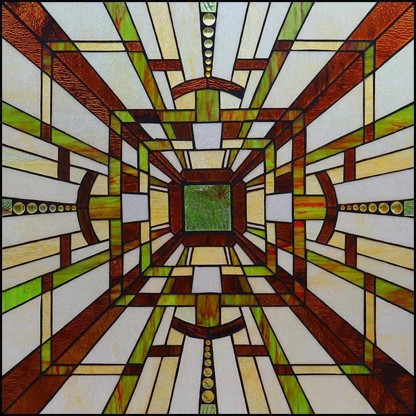 Custom Size Window Film, Stained Glass, Decorative Window Sticker, Privacy Frosted Static Cling, Decal for Glass Door, Office