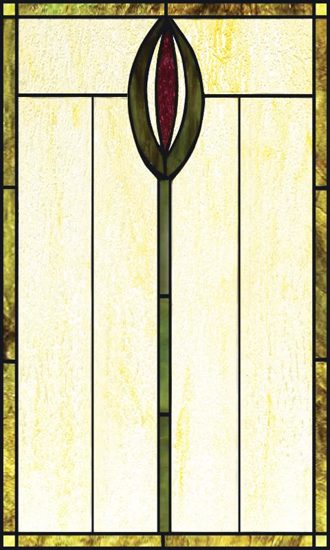 Window Film Victorian Stained Glass Films Customized  Church-style Static Cling Sticker Kitchen Bathroom Substitute for Home