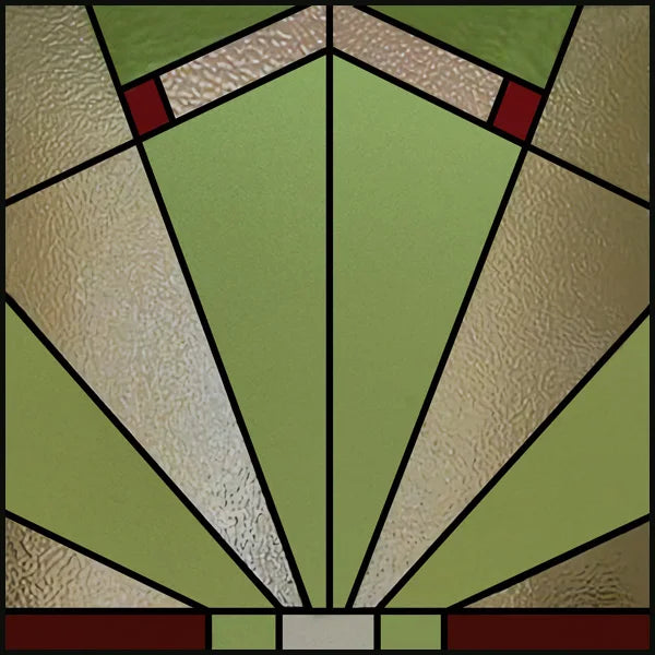 Custom Size Window Film, Stained Glass, Decorative Window Sticker, Privacy Frosted Static Cling, Decal for Glass Door, Office