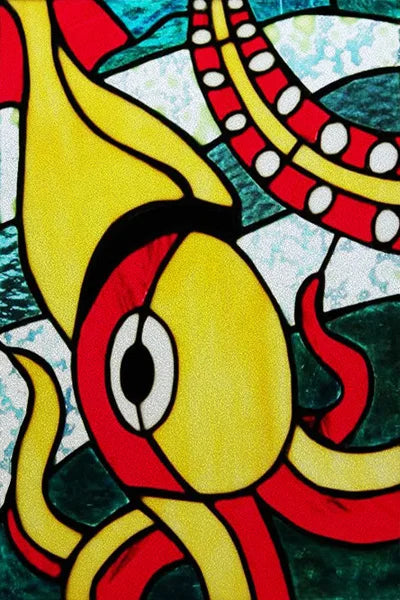 Window Film Frosted Stained Glass Films,Customized Privacy Static Cling,Flower Sun Fruit Fish Cat,Door Sticker,Office Home Decor