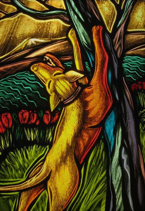 Window Film Frosted Stained Glass Films,Customized Privacy Static Cling,Retro Colorful Stickers Home Decor Bathroom Skylight