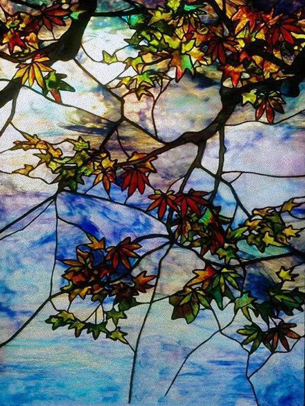 Custom Size Glass Window Film Static Cling Frosted Glass Films Foil Stickers Waterproof For Bathroom Kitchen Door Home Decor