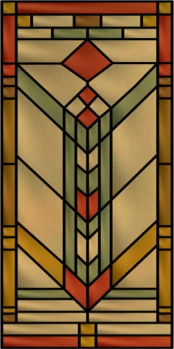 Frosted Stained Glass Window Film, Customized Privacy, Static Cling,Church Style, Door Sticker, Office, Bathroom Home Decor