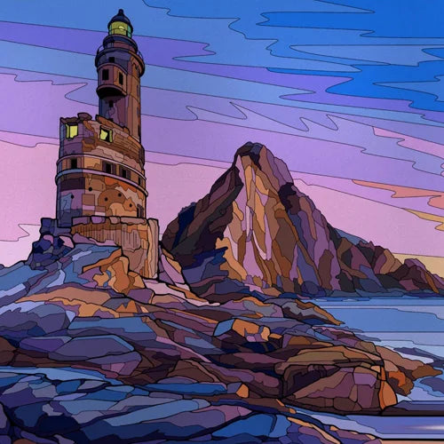 Custom Size Stained Glass Films,Privacy Static Cling,Print Castle, Sailboat, House Door Sticker,Office, Home Decor