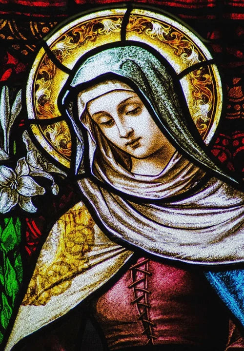 Custom Size Window Film, Stained Glass Films, Jesus Christ, Virgin Mary, Door Stickers, Church Style