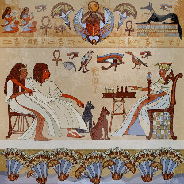 Stained Glass Wndow Film Frosted Glass Sticker Forest Custom Size Egyptian themed for Window Home Decor