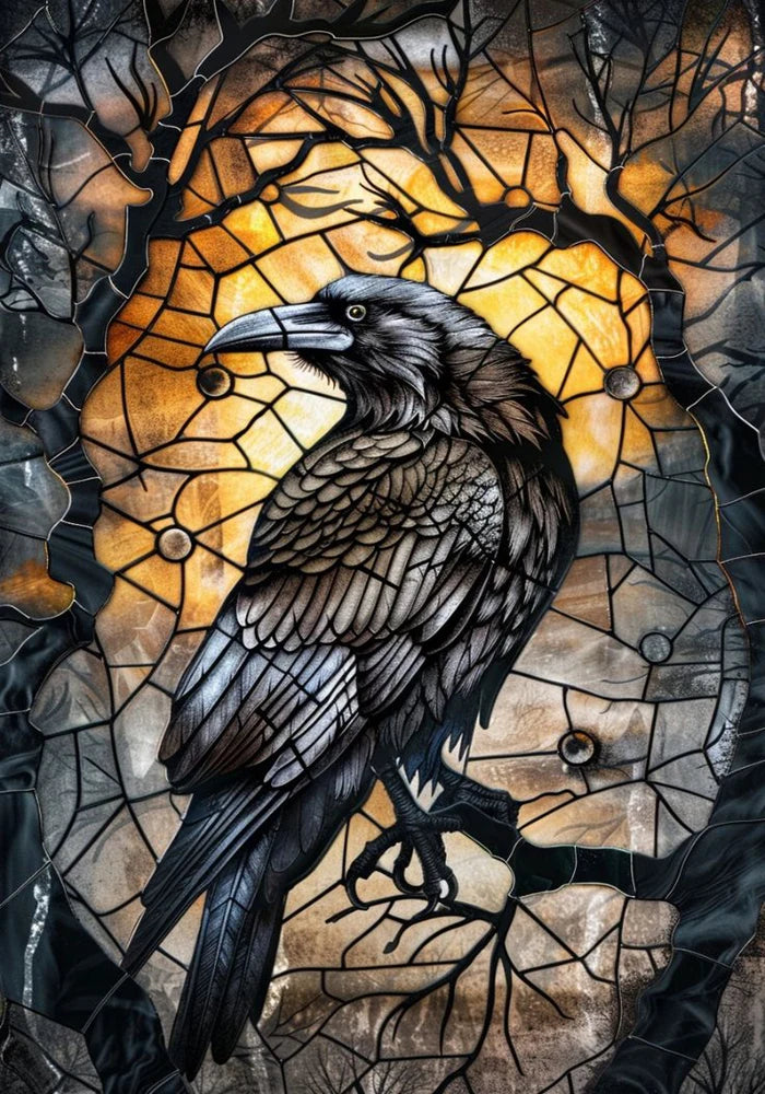 Customized Stained Glass Film Window Films,Static Cling Frosted Privacy Bird Eagle,Bathroom Kitchen Door Sticker