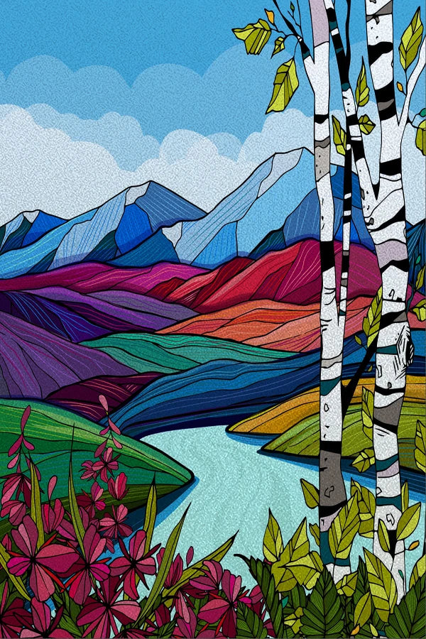 Frosted Stained Glass Window Film, Customized Tiffany Trees, Static Cling Sticker,Bathroom Door, Kitchen, Office, Home Decor