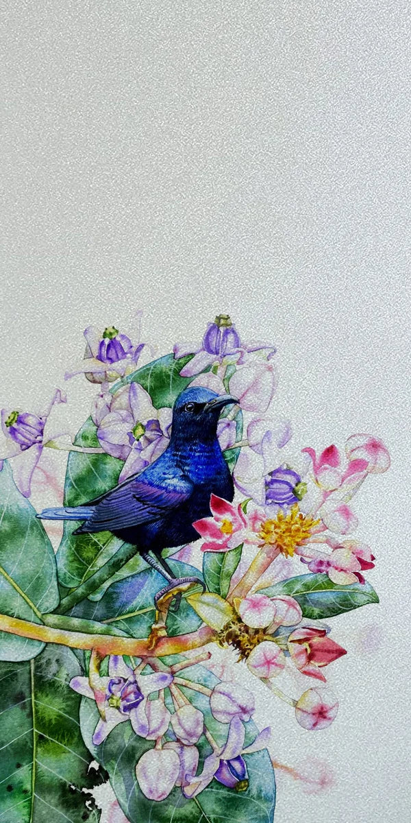 Frosted Stained Glass Window Film, Static Cling, Privacy Films, Flower Door Sticker, Kitchen, Office, Home Decor, Customized