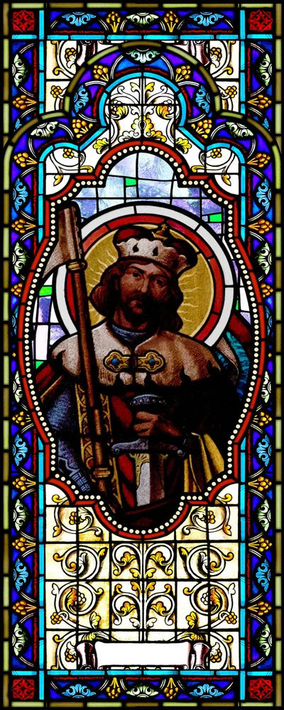 Gothic Rose Window film Glass Films Frosted Stained Window Sticker can do custom size Jesus/Christ Painting