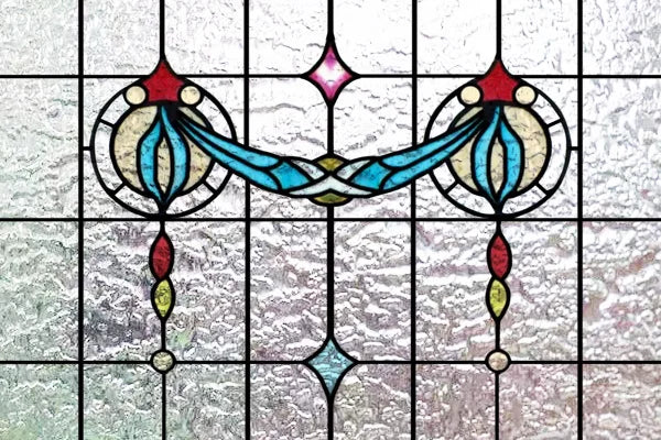 Custom Size 3D Matte Window Film, Stained Glass, Decorative UV Window Sticker, Privacy Frosted Static Cling, Home Decal