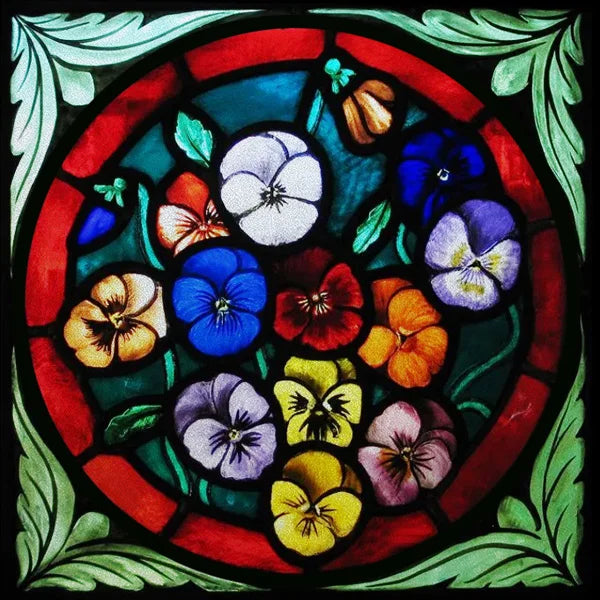 Window Film Frosted Stained Glass Films,Customized Art Deco Design Flowers Static Cling Sticker,Home Decor Foil Window Treatment