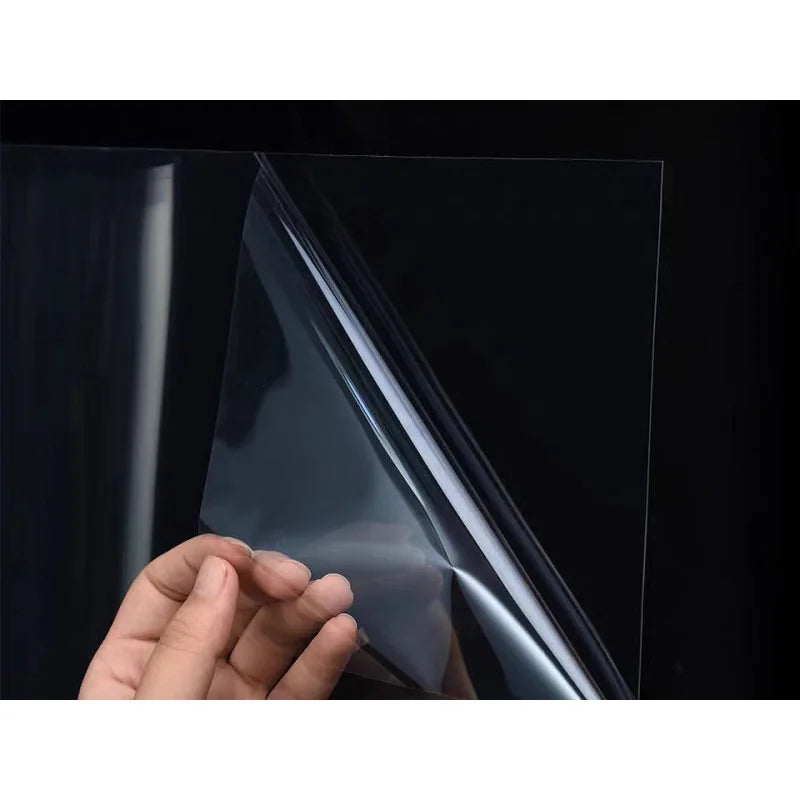 4mil Clear Window Film Security and Safety Film UV Blocking Adhesive Shatterproof Film for Window Glass Window Tint Vinyl