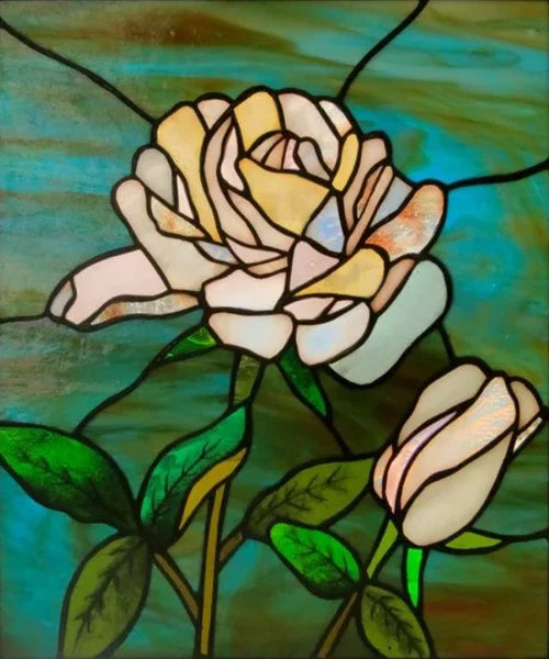 Custom size Glass Films Stained Glass Stickers Static Cling Frosted Privacy PVC Print Flower,Cat,Fish For Window Door Home Decor