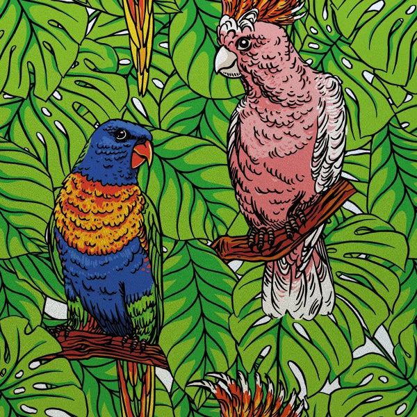 Custom Size Stained Glass Film,3D Frosted Static Cling Window Films,Decor Foil Stickers, Window Treatment for Square Glass Door