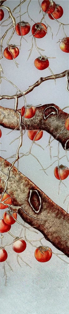 Stained Glass Films Static Cling Window Stickers Opaque Frosted Surface Bedroom Bathroom Decor Window Film Privacy Persimmon