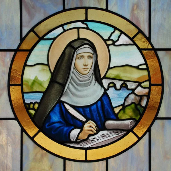 Custom Frosted Stained Glass Window Film,PVC Static Cling Films,Patron Saint of Catholic Church Decor, Foil Stickers