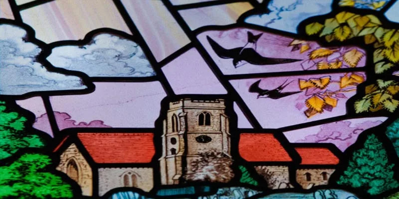 Custom Size Window Film, Stained Glass, Decorative Window Sticker, Privacy Frosted Static Cling, Home Decal