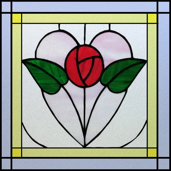 Frosted Stained Glass Window Film, Leaf Tree Static Cling Sticker,Home Decor Foil Treatment, Customized Art Design