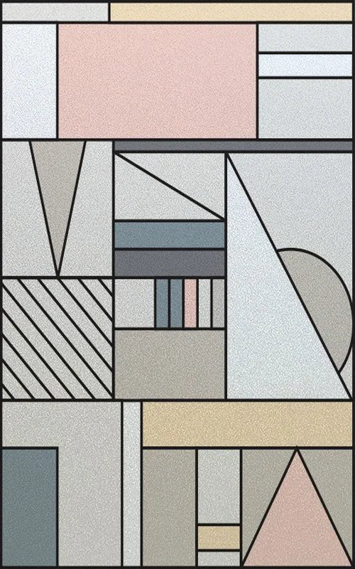 Window Film Frosted Stained Glass Films,Static Cling Privacy Films Door Sticker Kitchen Office Home Decor Customized