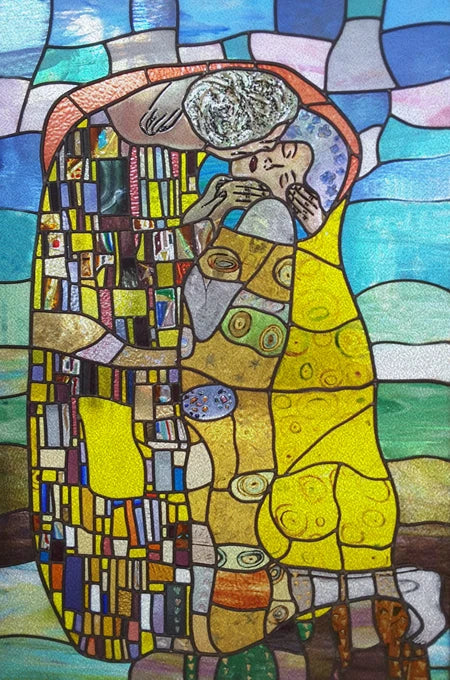 Custom Size Glass Window Film Static Cling Frosted Stained Glass Films For Wardrobe Bathroom Kitchen Door Sticker Castle Woman