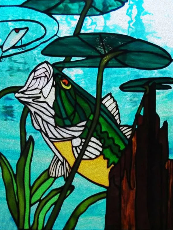 Custom Size Glass Window Film Static Cling Frosted Glass Films Stickers For Wardrobe Bathroom Kitchen Door Fish Dolphin Poster