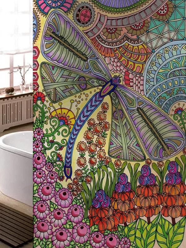 Stained Glass Window Film, Frosted Glass Sticker, Custom Size Castle Cartoon Pattern for Kids Room Door, Poster, Home Decor