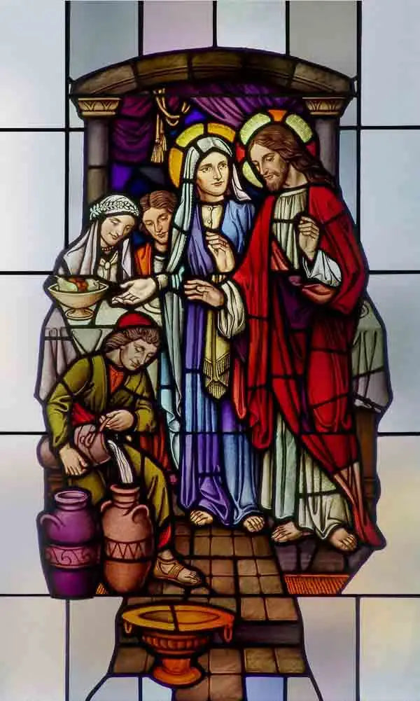 Decorative self adhesive/static cling frosted stained continental  window film can do custom size Crucifixion of Jesus/Christ