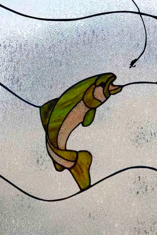 Custom Size Window Stained Glass Films,Fish,Sea World Stickers For Bathroom Bedroom Door Office Home Decor