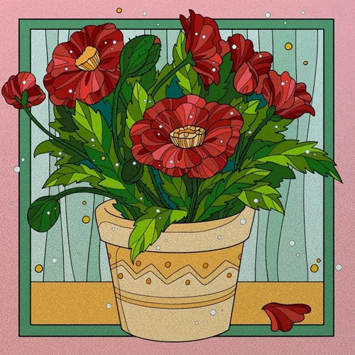 Frosted Stained Glass Film, Customized Art Deco Design, Color Static Cling Sticker,Home Decor Foil, Window Treatment