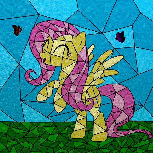 Custom Size Stained Glass Window Film Opaque Frosted Privacy Protection Removable Static Cling Home-Decor Animal Window Covering