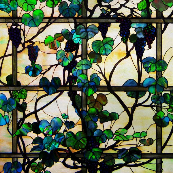 Stained Glass Window Film, Square Window Sticker, Privacy Frosted Static Cling, Home Decal, Door, Office, Custom Size