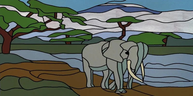 Custom Size Window Film, Stained Glass, Decorative Window Sticker, Privacy Frosted Static Cling, Home Decal