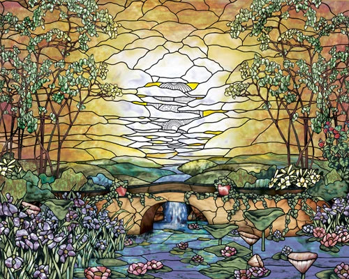 Glass Films Window Sticker Static Cling Frosted Home Decor Private Tint-Film For Door Window Cabinet Wardrobe Village Mountain