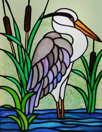 Custom Size Window Stained Glass Films,Bird,Peacock, Static Cling Stickers For Bathroom Bedroom Door Office Home Decor