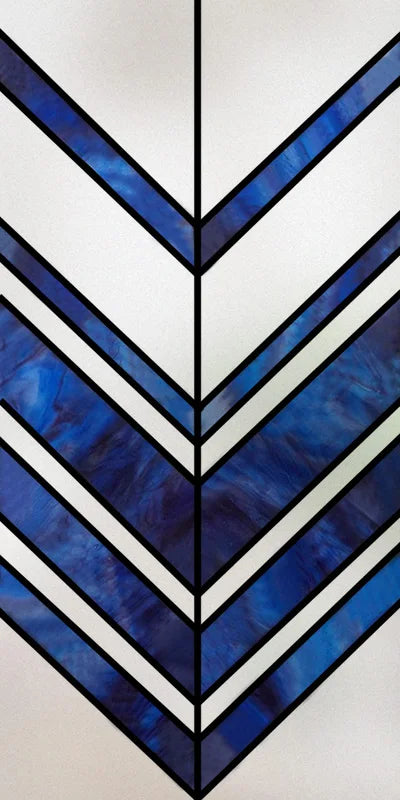 Custom Size Stained Glass Window Film,Frosted Privacy, Static Cling,Retro Prairie Style Stickers,Kitchen Bathroom Door, Home