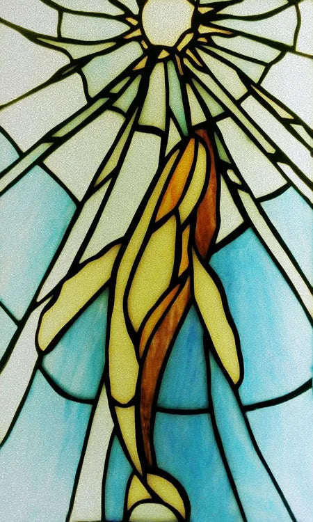 Customized Window Film Frosted Stained Glass Films,Static Cling Reusable Remove,Privacy Protection  Door Sticker Home-Decor