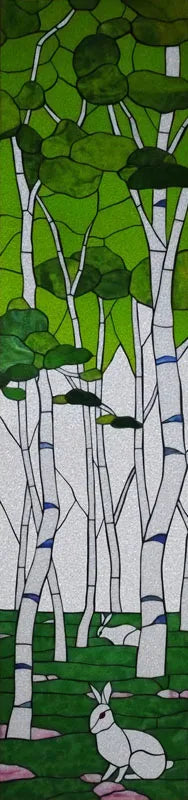 Custom Glass Window Film Static Cling,Stained Glass Films,Home Foil Stickers,Tree Pattern,Frosted For Bathroom Door,Home Decor