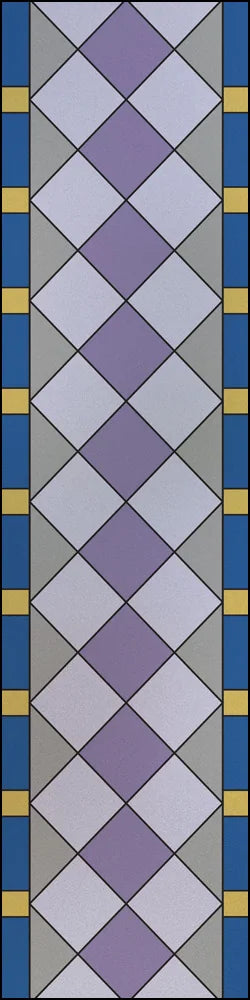 Frosted Stained Glass Window Film, Church Static Cling,Privacy Retro Door Sticker,Kitchen, Office, Home Decor, Customized