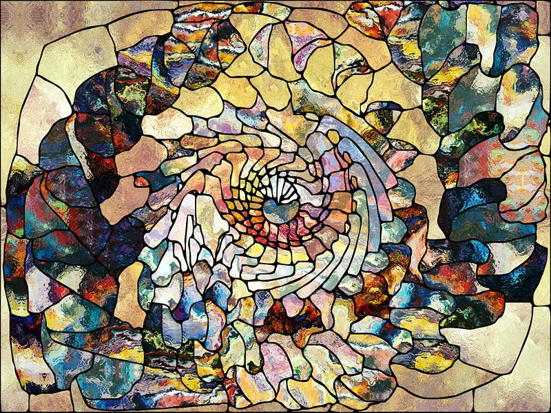 Stained Glass Window Film Frosted Glass Sticker Forest Customized Abstract design for Bathroom Kitchen Door Office Home Decor