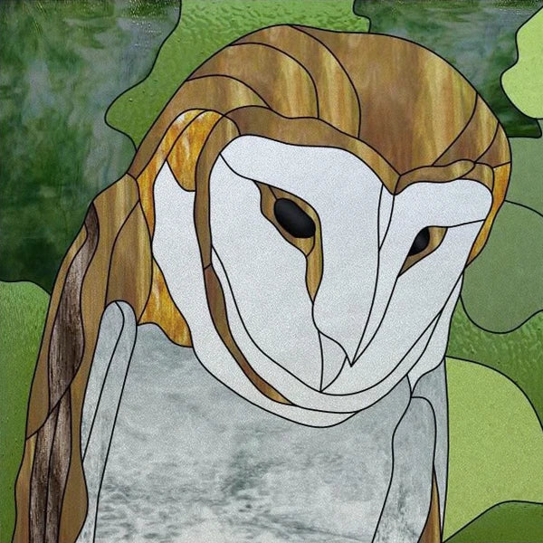 Custom Size Stained Glass Window Film Opaque Frosted Privacy Protection Removable Static Cling Home-Decor Animal Window Covering