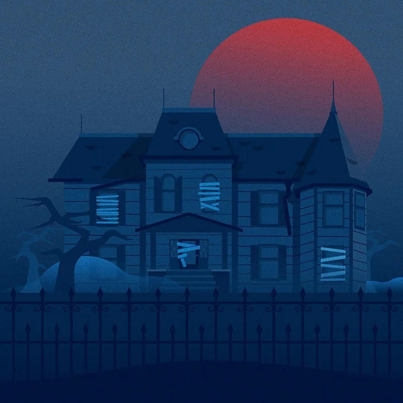 Stained Glass Window Film Frosted Glass Sticker Forest Customized Cartoon House Castle For Kids Room Door Home Decor